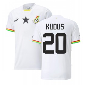 Fotbalové dres Ghana Mohammed Kudus 20 Domácí Mistrovství Světa 2022 Krátký Rukáv